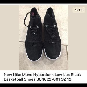 Nike Hyperdunk Los Luz Black Basketball Shoes